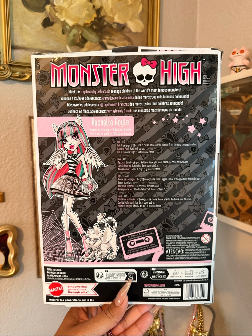 Monster High Creeproduction Rochelle Goyle Doll - Picture 2 of 4
